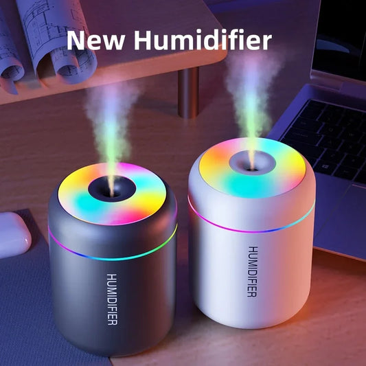 Portable Mini RGB Air Humidifier & Essential Oil Diffuser