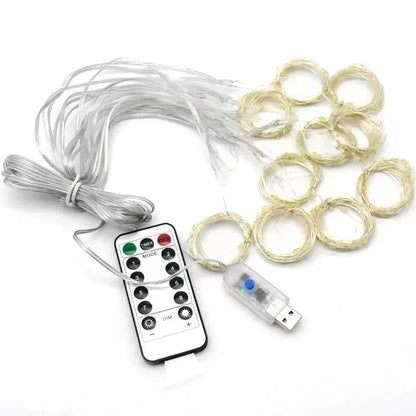 GlowCurtain™ – Magic LED String Lights
