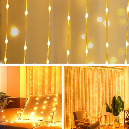 GlowCurtain™ – Magic LED String Lights