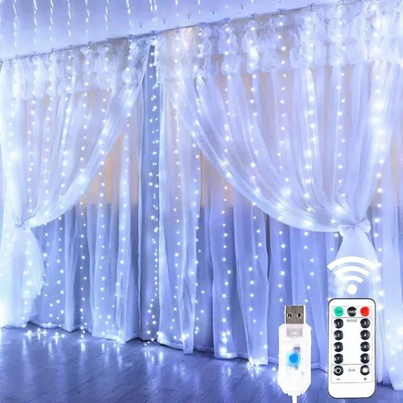 GlowCurtain™ – Magic LED String Lights