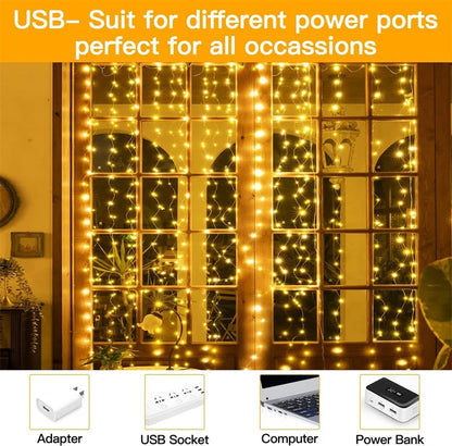 GlowCurtain™ – Magic LED String Lights