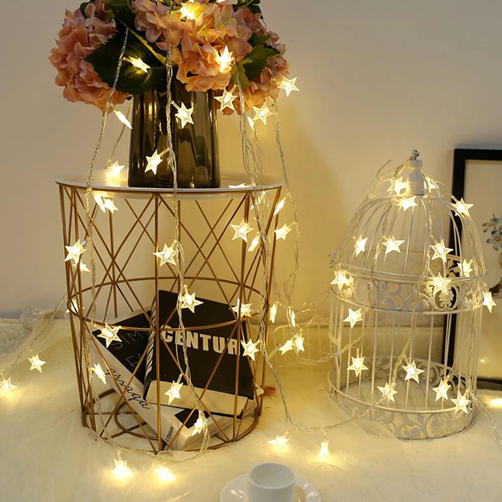 StarGlow - LED Star Fairy Lights for Home & Holiday Decor