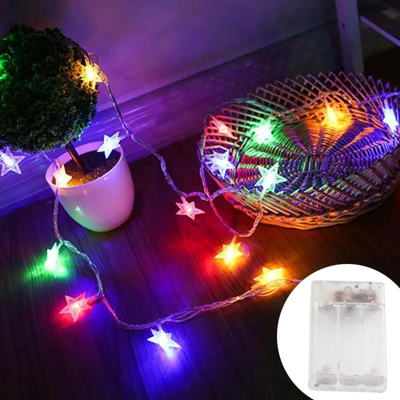 StarGlow - LED Star Fairy Lights for Home & Holiday Decor