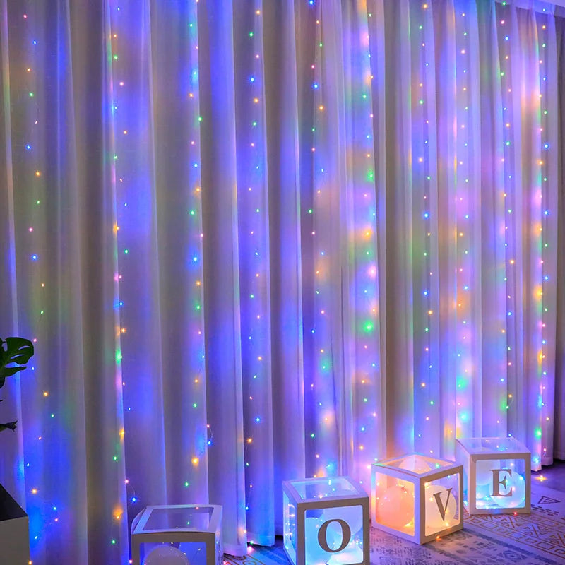GlowCurtain™ – Magic LED String Lights