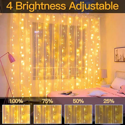 GlowCurtain™ – Magic LED String Lights