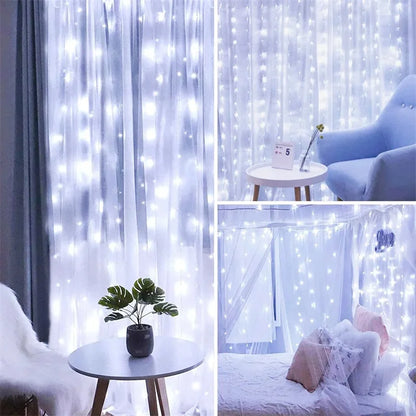 GlowCurtain™ – Magic LED String Lights