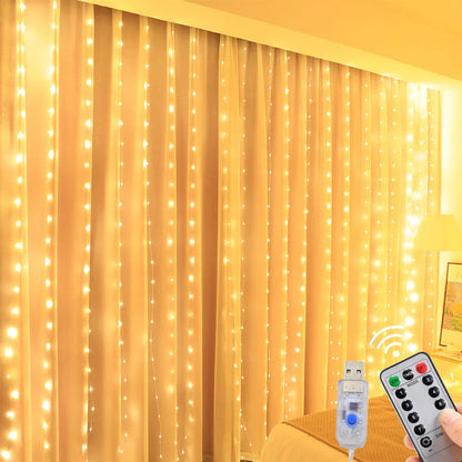 GlowCurtain™ – Magic LED String Lights