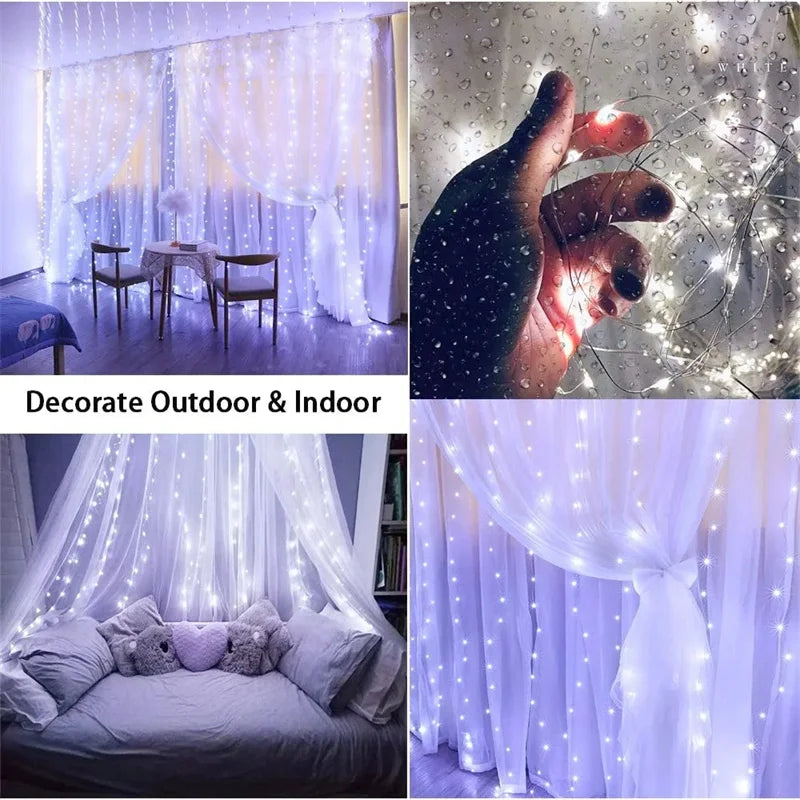 GlowCurtain™ – Magic LED String Lights