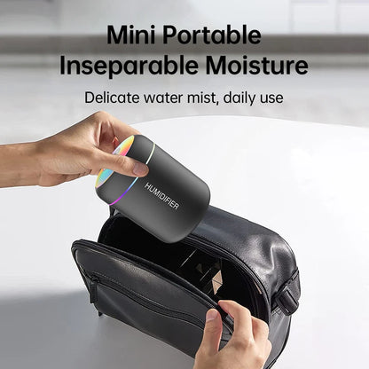 Portable Mini RGB Air Humidifier & Essential Oil Diffuser