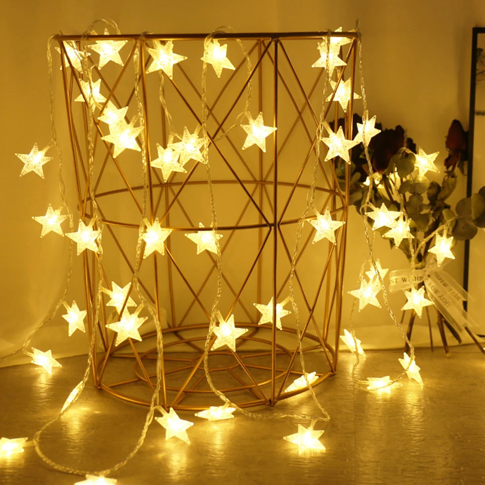StarGlow - LED Star Fairy Lights for Home & Holiday Decor