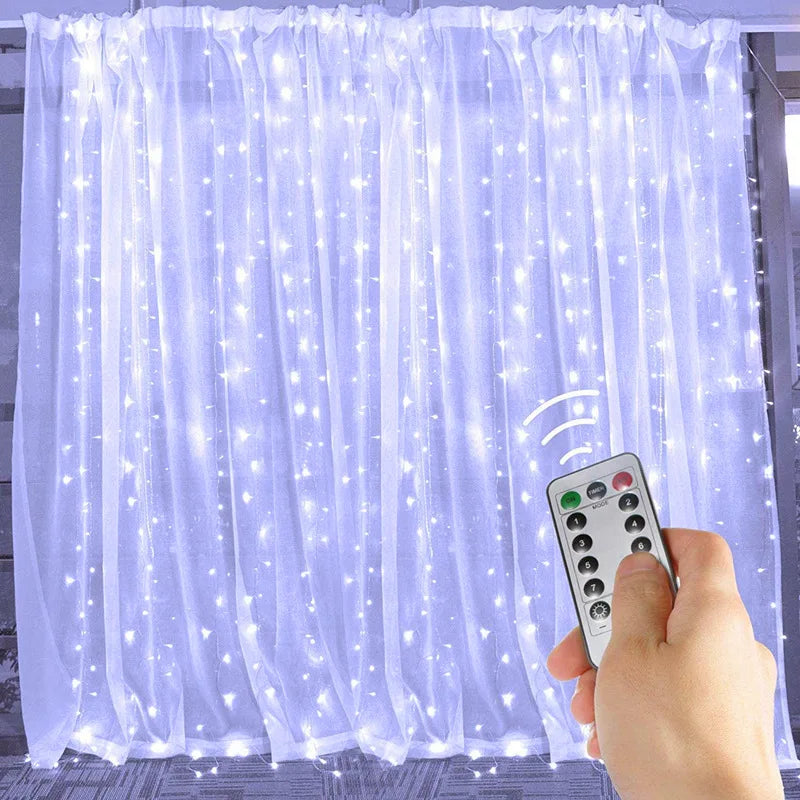 GlowCurtain™ – Magic LED String Lights