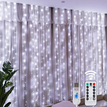 GlowCurtain™ – Magic LED String Lights