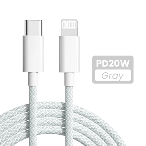 PD 20W USB C Cable For iPhone 14 13 12 11 Pro Max Xs 8 Plus iPad Wire